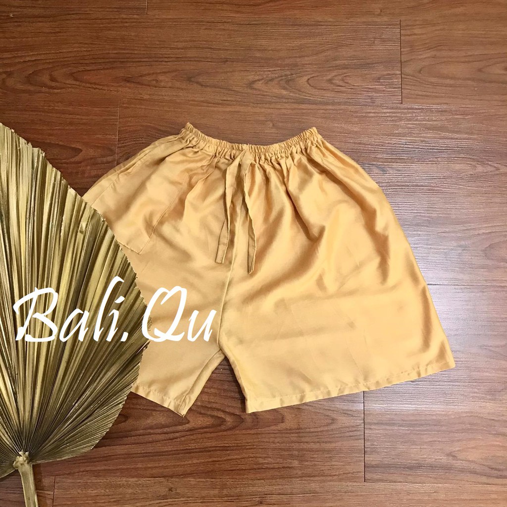 Celana Pendek Polos Jumbo Bali-PEANUT