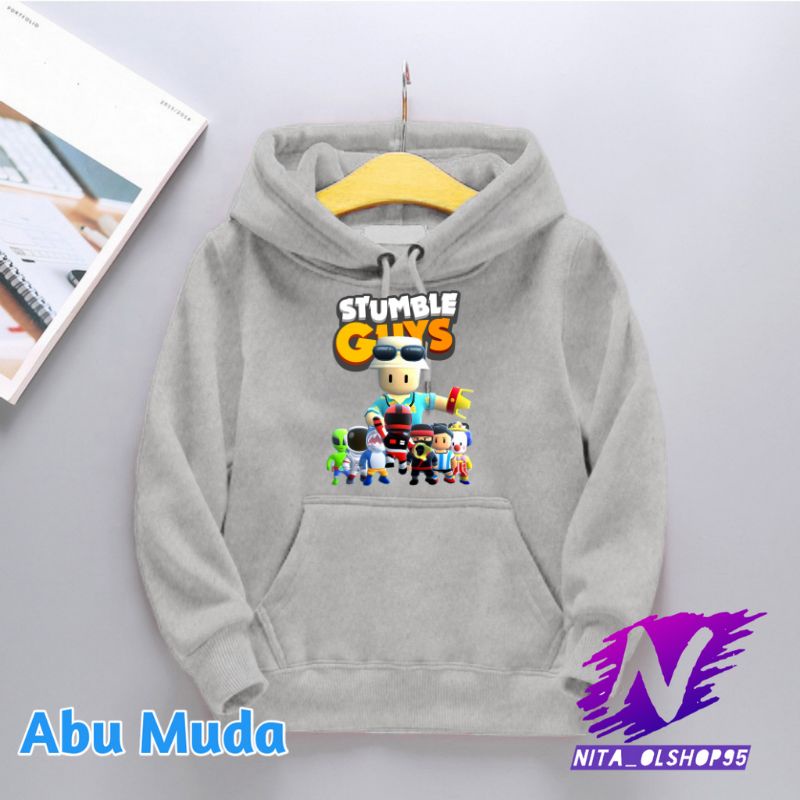 hoodie stumble guys hoodie anak stumbe guys