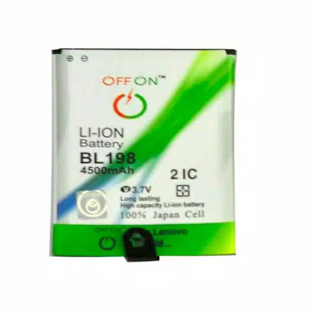 Baterai Batre Double Power OFFON Lenovo BL198 K860 S880 S890 Battery Lenovo BL 198 S880