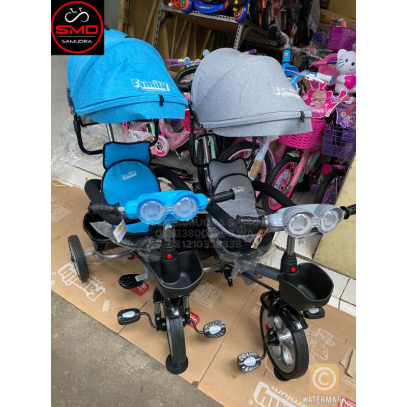 Sepeda Stroller Anak Bayi Premium Roda 3 Family F 329HT Murah BDG