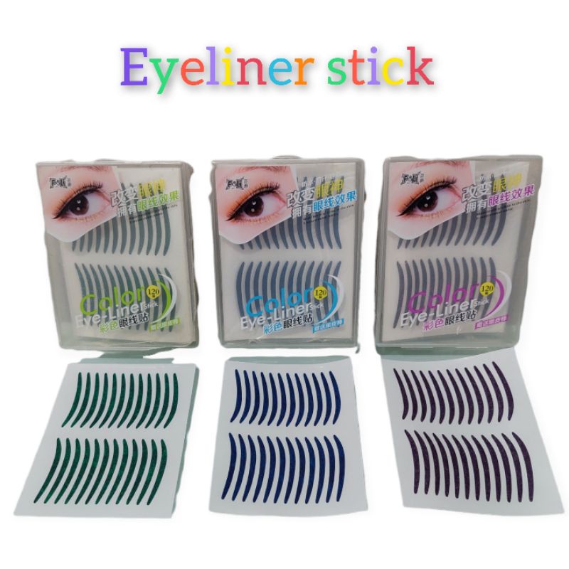 SKOT MATA WARNA/EYELINER SKOT WARNA( Lembaran)