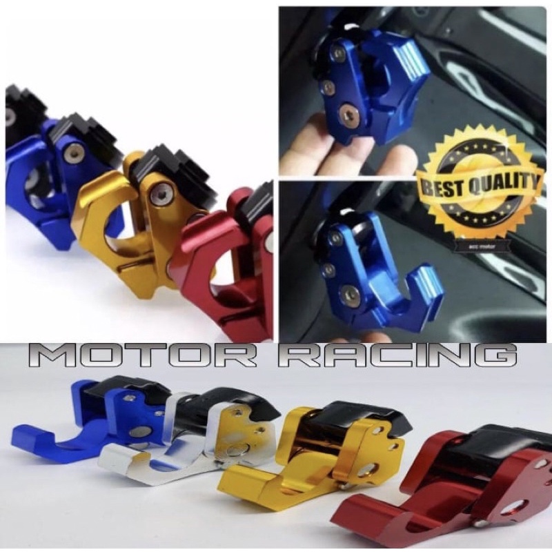GANTUNGAN BARANG MOTOR MODEL LIPAT CNC NMAX BEAT VARIO MIO DLL
