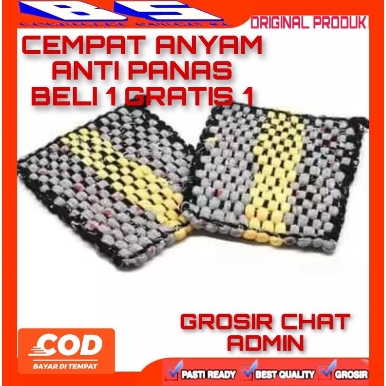 BELI 1 GRATIS 1 CEMPAL ANYAM ANTI PANAS LEBIH HEMAT