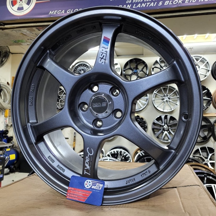Velg Mobil Type C SSR R17 x 7.5 Pcd 5x100