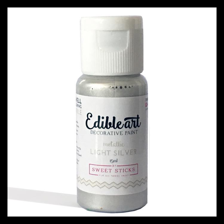 

Discount Edible Art Paint Metallic Light Silver