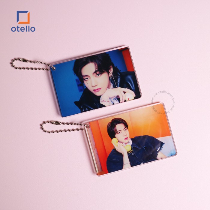 Photocard BTS Keychain Permission To Dance | Gantungan Kunci Acrylic