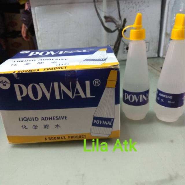 

Lem Kertas Cair Povinal 75ml