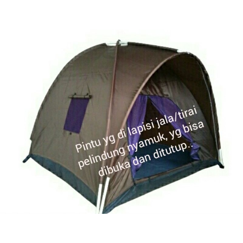 Tenda Pramuka / Tenda Pramuka Dome / Tenda Camping Pramuka ukuran 160x160cm