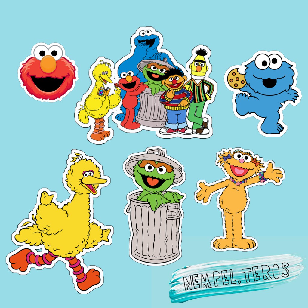 Jual Sesame Street Sticker Edition Shopee Indonesia