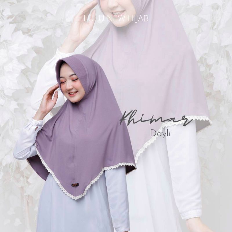 Terbaru Himar Dayli Hijab Instan Sehari hari Renda Ori Lulu Hijab
