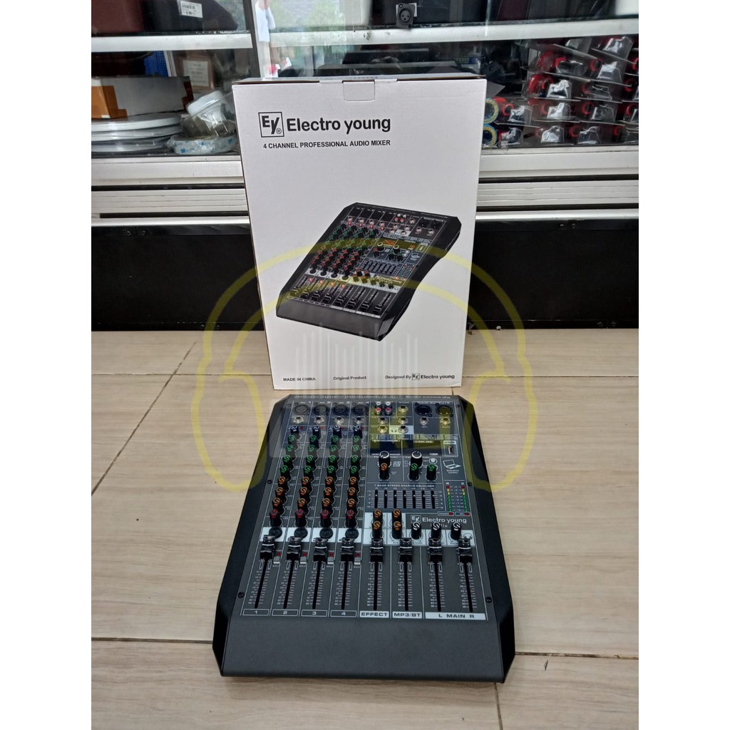 MIXER ELECTRO YOUNG 4 CHANNEL Mixer Electro Young E Mix 4 Ch