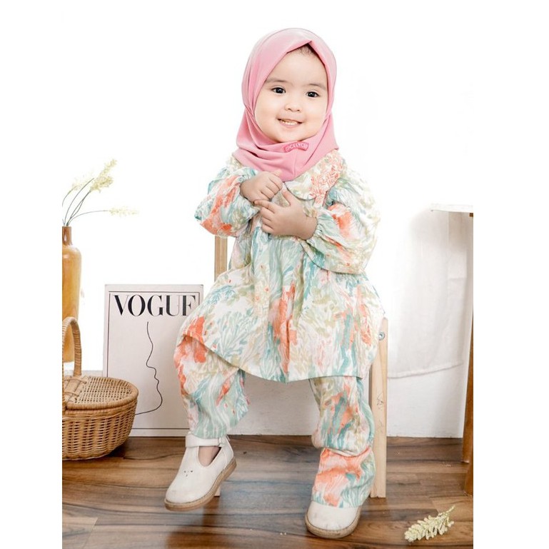 Afsheenastore One Set Wendy Set Hijab By CelyCely