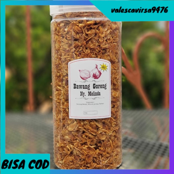 

⭐BISA COD⭐ BAWANG GORENG ORIGINAL 500 GRAM - PLASTIK