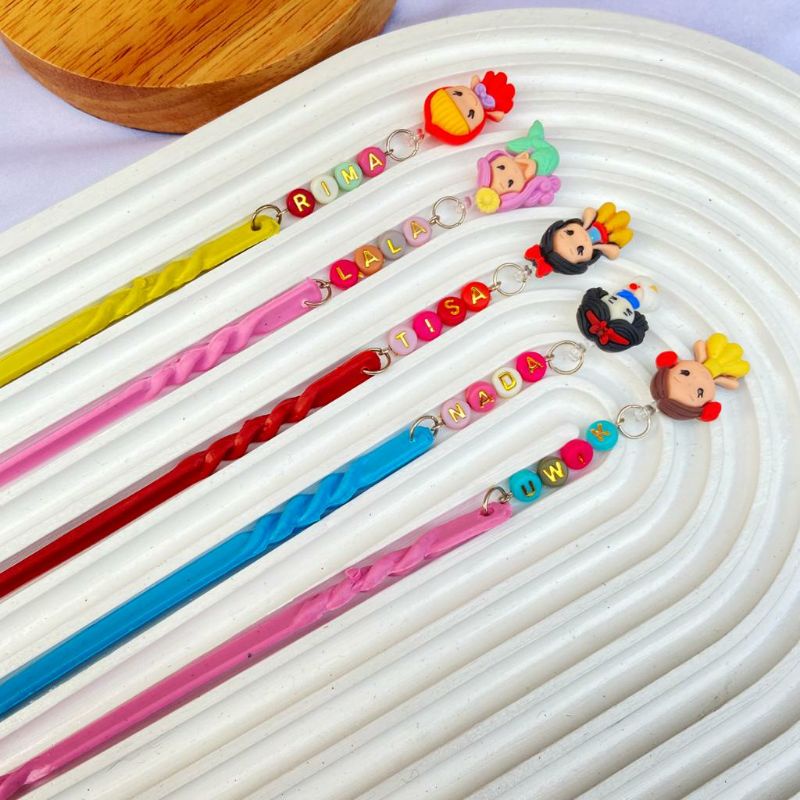 

Custom Kalam Tuding Ngaji Anak Penunjuk Bacaan Iqro Al Quran Warna Pastel Princess Superhero