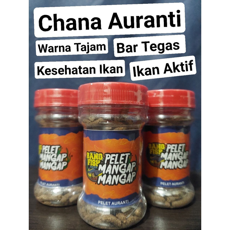 Pelet Mangap Mangap Pelet Auranti 50Gram