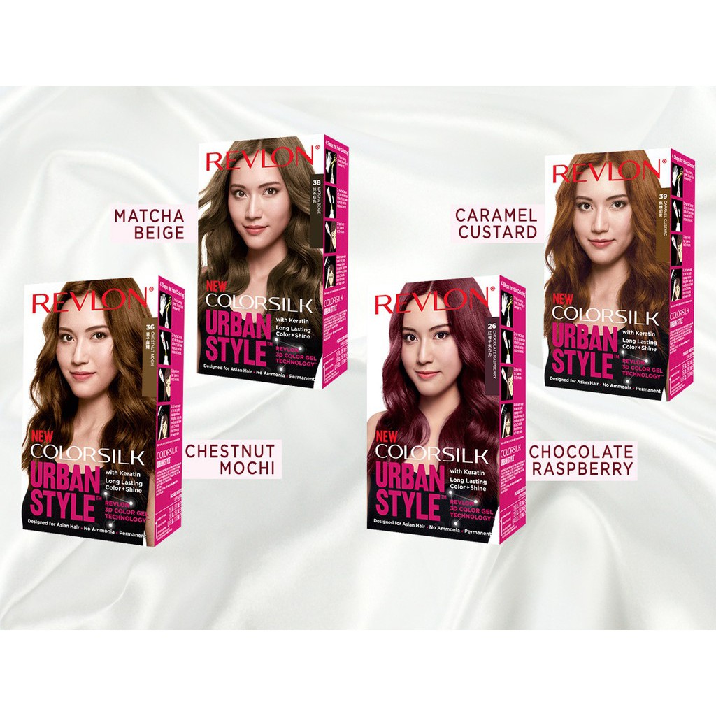 Revlon URBAN Style / Color Silk Hair Pewarna Rambut