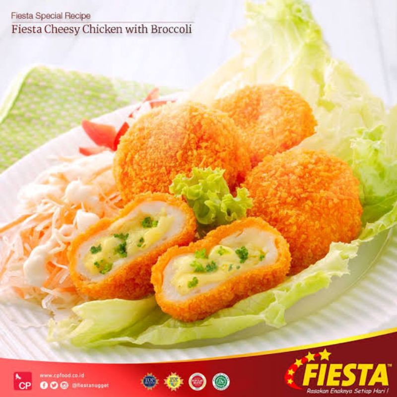 

fiesta cheesy chicken broccoli 500gr