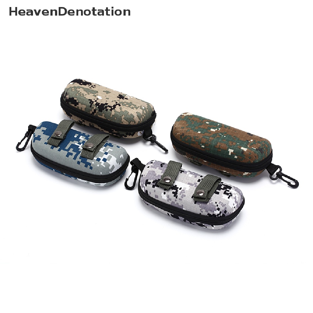 [HeavenDenotation] tactical zipper sunglasses box case shell hard eye glasses protective pouch