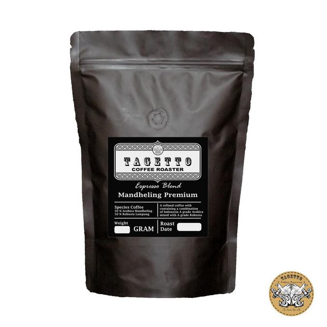 

Espresso Mandheling Premium 500GR - Kopi 50% Arabica 50% Robusta - BIJI KOPI