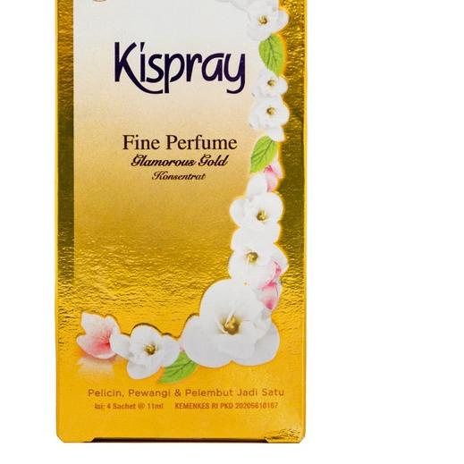 ♦ Kispray Dus Glamorous Gold 11 ml - 4 Dus ♣