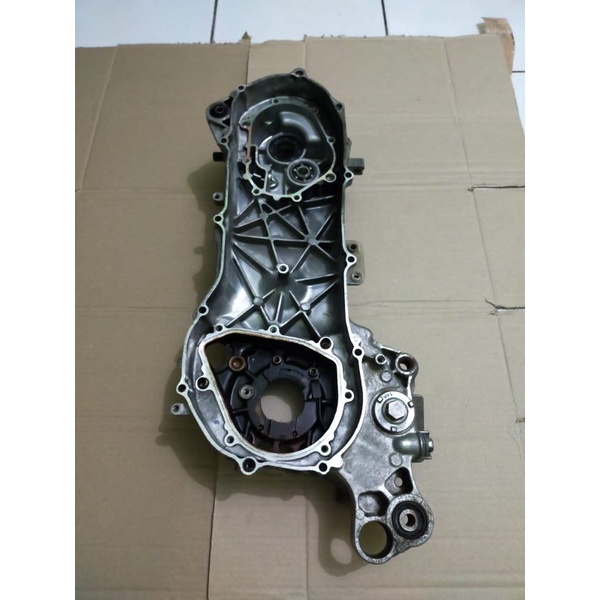 Crankcase blok kalter kiri yamaha Mio J mio gt fino 110 X ride original copotan krengkes rengkes blo