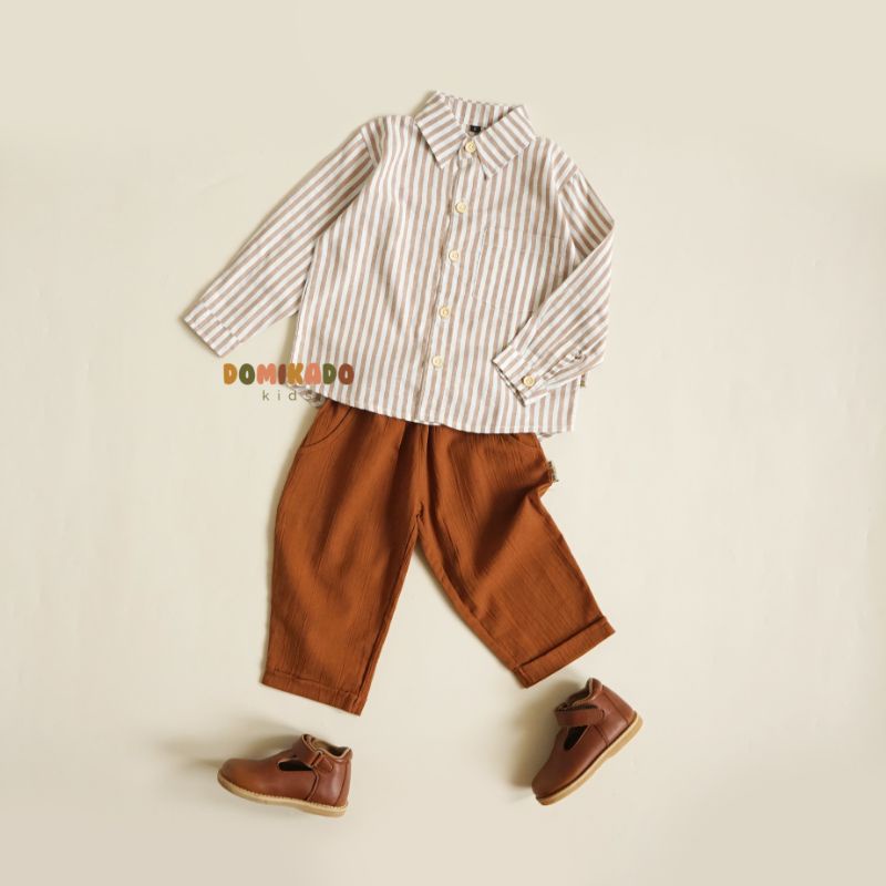 Domikado | GENE Oversize Shirt | Kemeja oversize anak | Kemeja anak