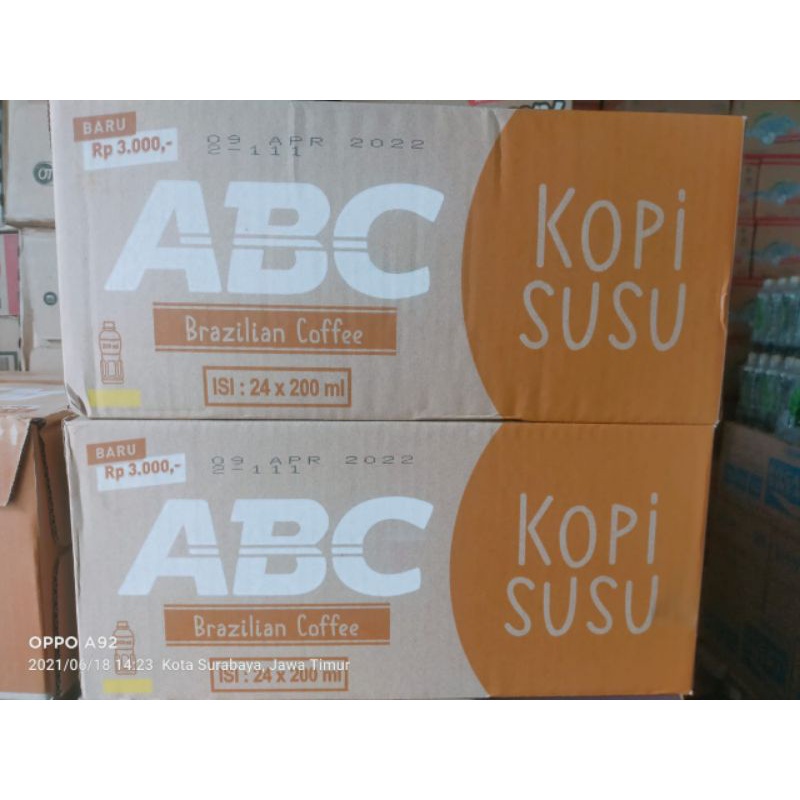 

Kopi ABC SUSU 200ml /12pcs