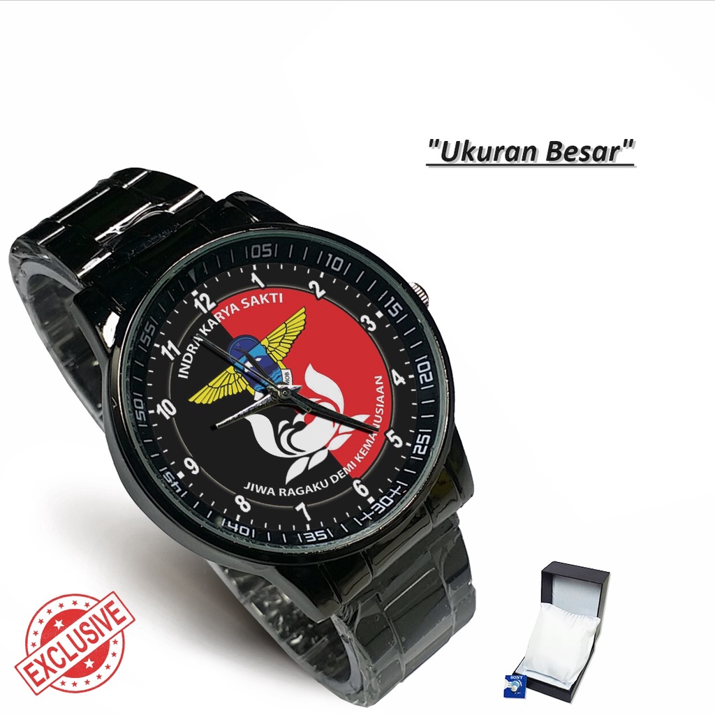 Jam Tangan Rantai Couple KORPS BRIMOB POLRI (Nice)