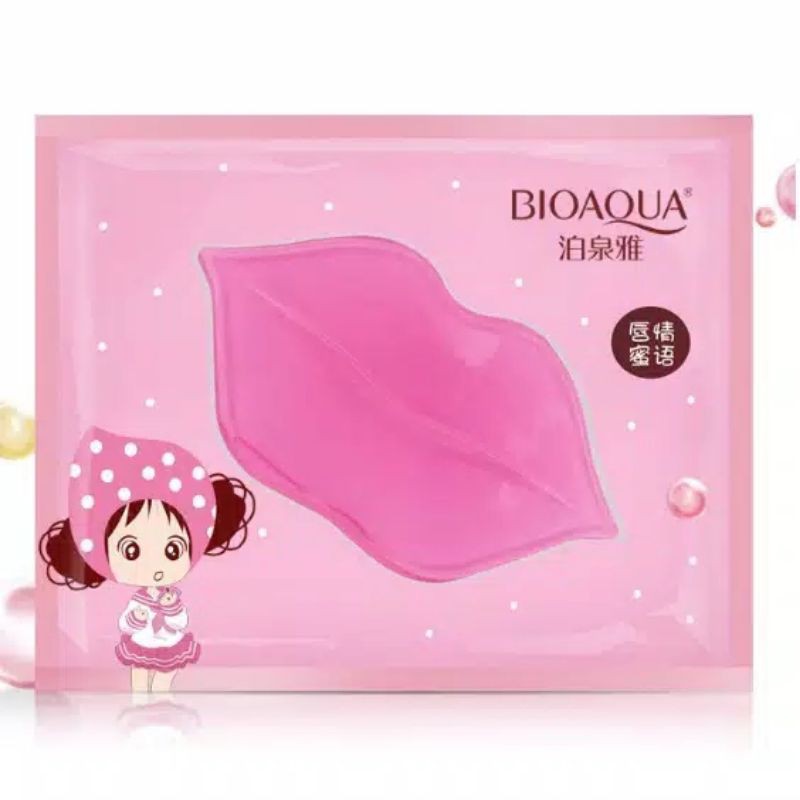 BIOAQUA LIP MASK/ BIOAQUA SERUM PELEMBAB BIBIR