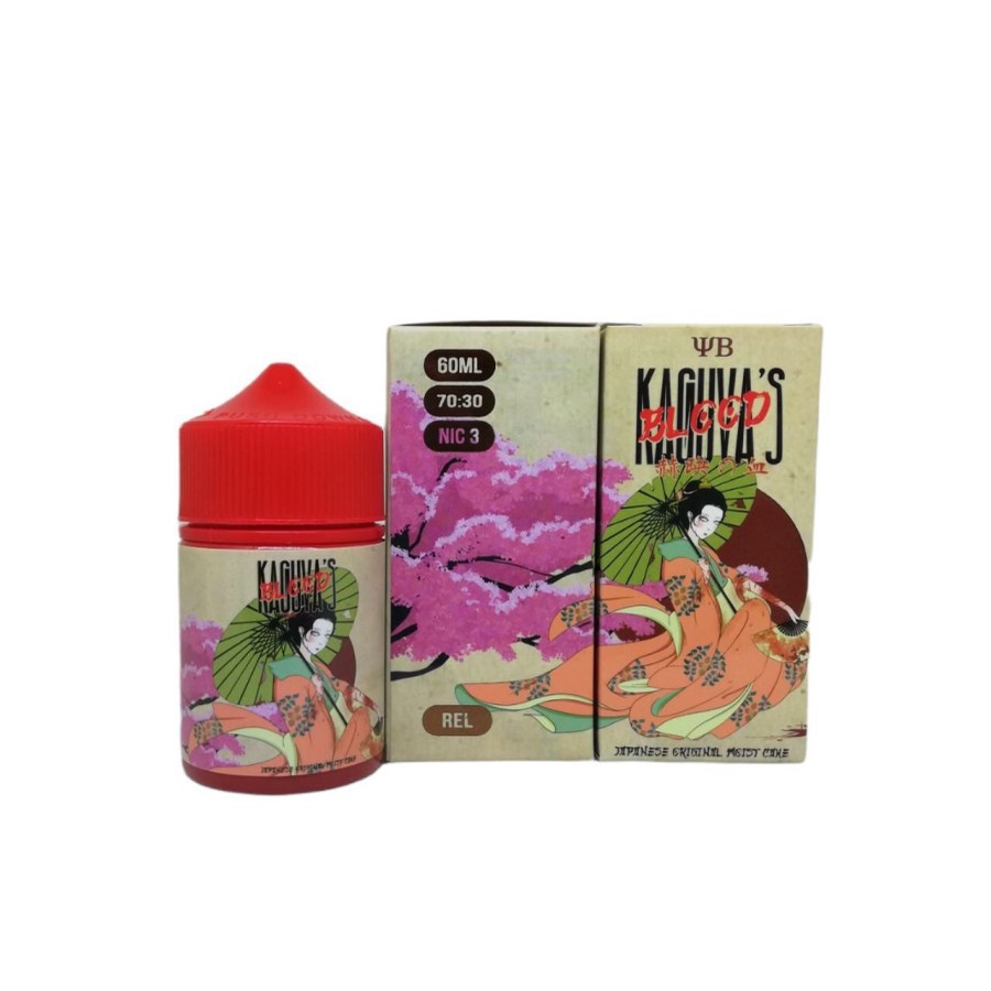 YB FREEBASE LIQUID - KAGUYA'S BLOOD LIQUID AUTHENTIC BY YBRAP X ORA 60ML