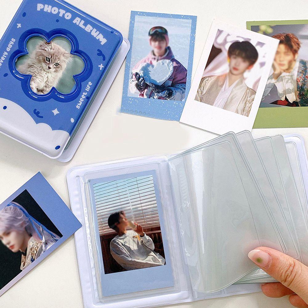 Quinton Idol Gambar Penyimpanan Bunga Lovely Card Organizer Collection 3inch Kpop Card Binder Card Holder