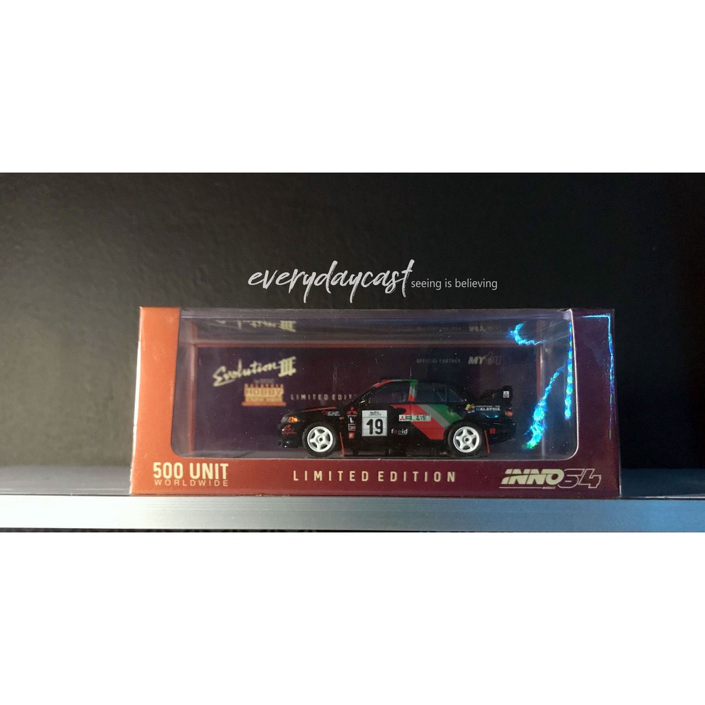 INNO64 Mitsubishi Lancer Evolution III  *Malaysia Hobby Expo Exclusive*