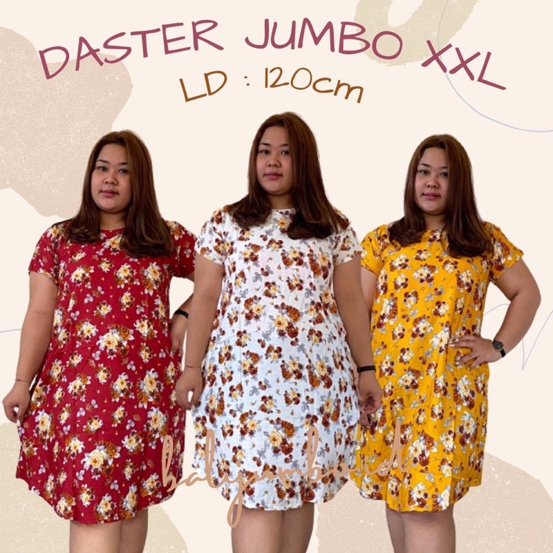 DASTER BALI JUMBO RAYON MODETIF ADEM XXL LD 120CM MURAH GROSIR