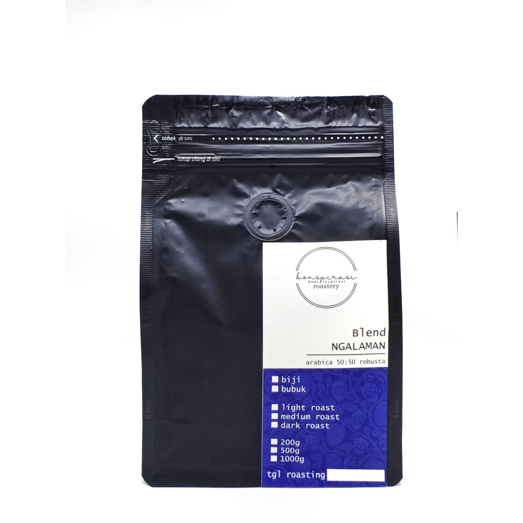 

Kopi Blend NGALAMAN - HOUSE BLEND 500 g (biji/bubuk)