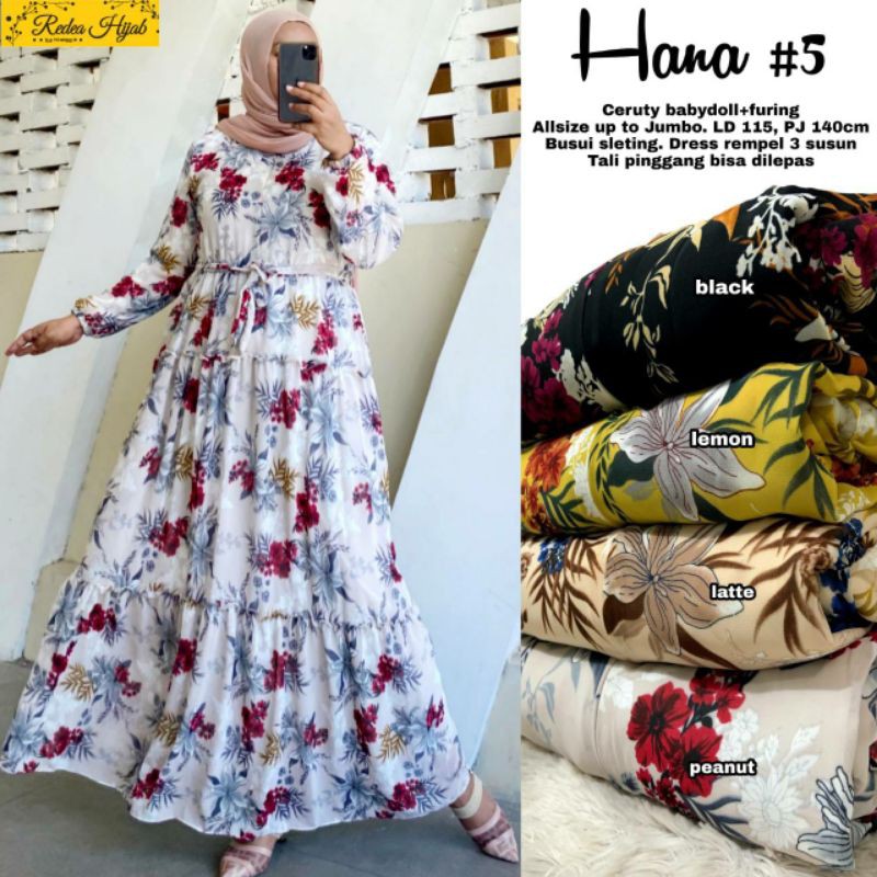 HANA #5 JUMBO DRESS BIG SIZE SUPER JUMBO