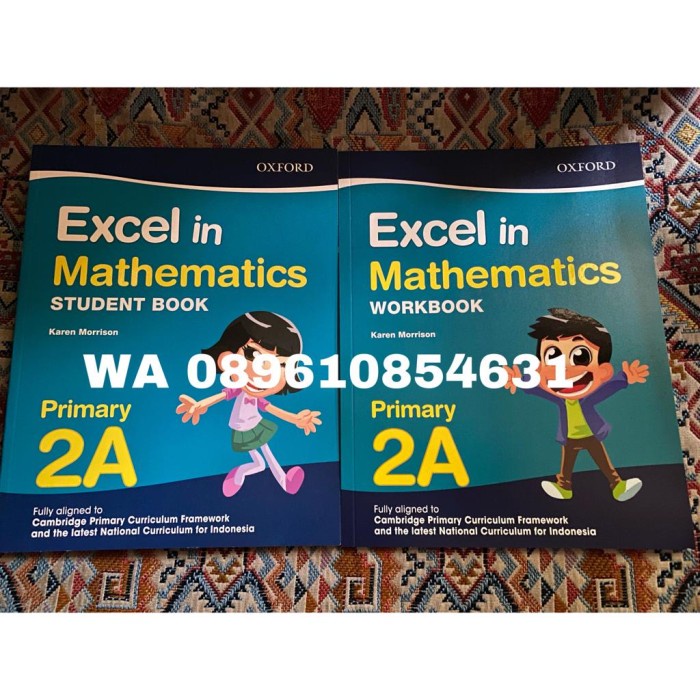 

Excel in Mathematics 2A / 2B Oxford ORIGINAL - WORK BOOK, 2B