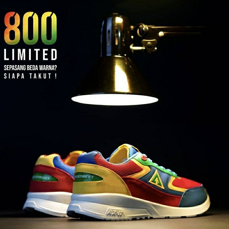 Aerostreet 800k Followers - Sepatu Sneakers Casual Pria Wanita
