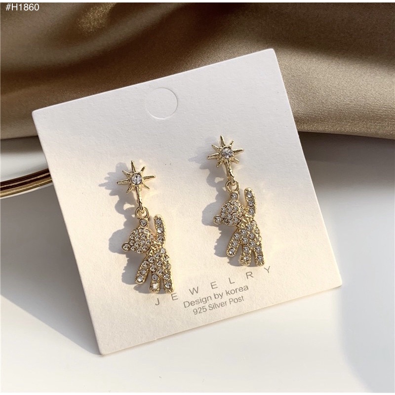 [HY.OLSHOP12] Korean Fashion Daily Earring Stud Earring Import / Anting Aksesoris Korea