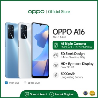 OPPO A16 4GB/64GB [13MP Triple Camera, HD+ Eye-care Display, 5000mAh]
