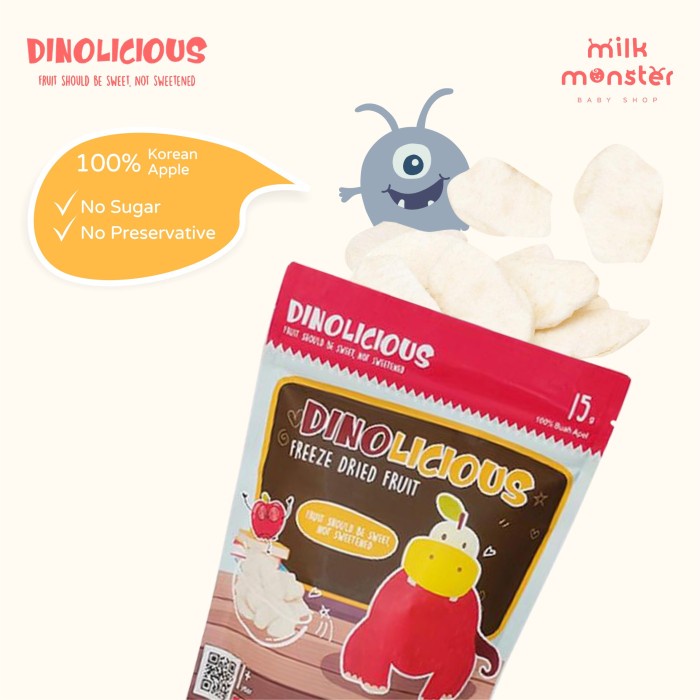 

Buah Kering - Dinolicious Freeze Dried Fruits/ Snack Buah Kering Sehat Anak