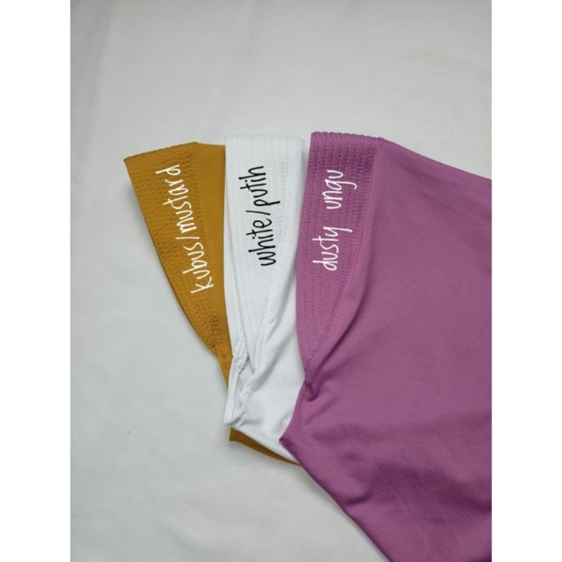 Bergo Jersey/ Bergo sport/ Khimar Sport/ Jilbab sport Size S || Termurah kualitas terbaik-4