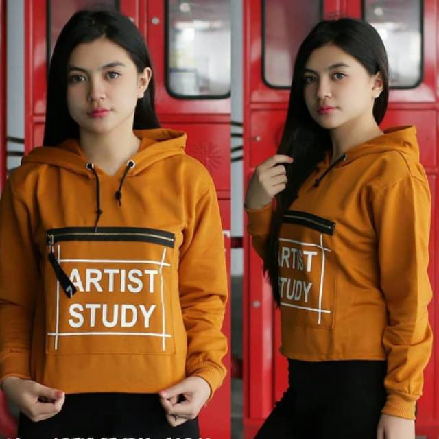 Artist study sweater - jaket cewek