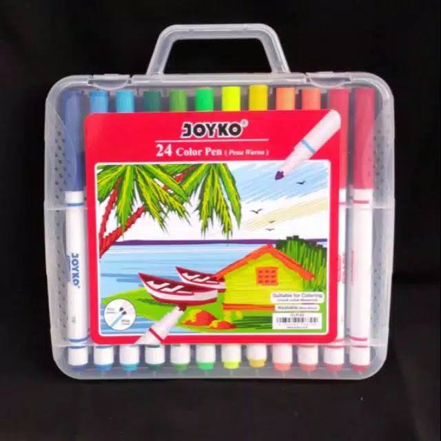 

Spidol Joyko 24 Color Pen Set CLP-05