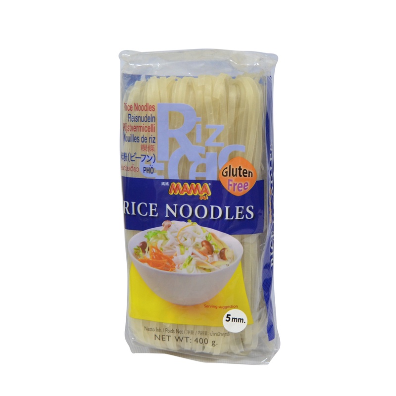 

Mama Rice Noodle Kwetiaw 400Gr