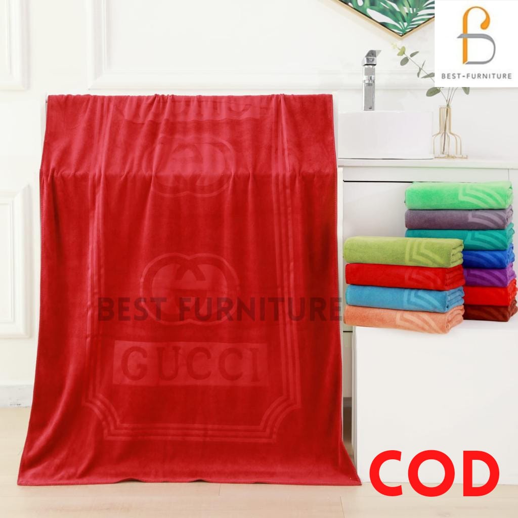 COD Best Handuk Katun Lembut Serap Air Handuk