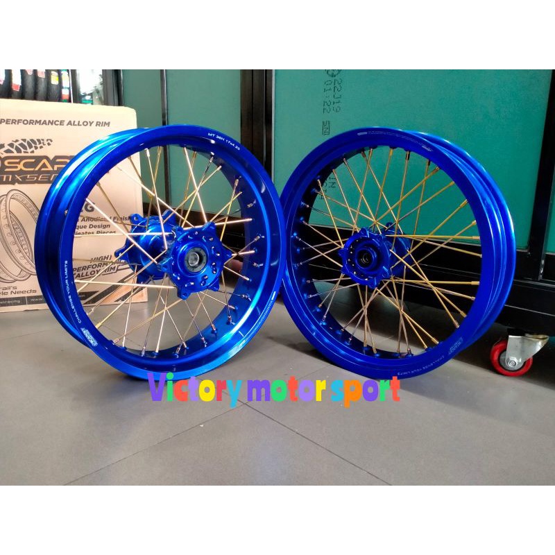 Velg set Supermoto wr155 velg scarlet MX series 300 350 425 17 velg Supermoto scarlet 17