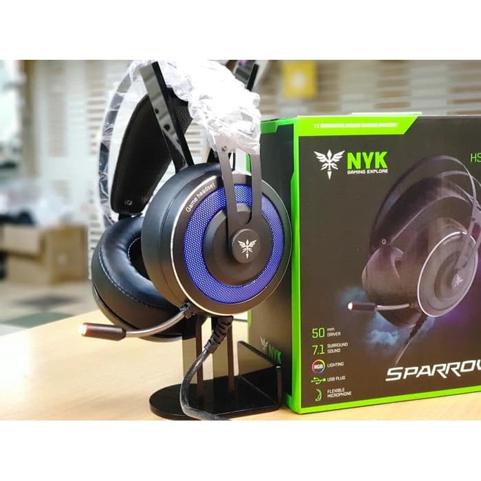 NYK HS-P15 Sparrow Gaming Headset RGB NYK HS P15