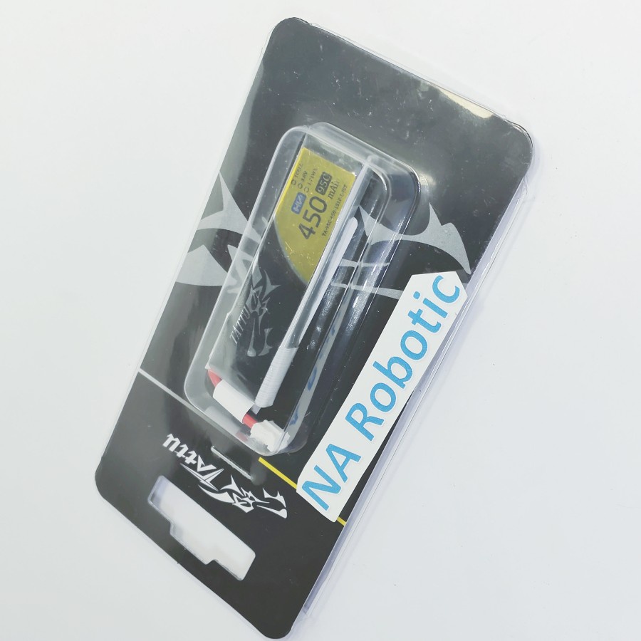 Baterai Lipo Tattu 450mAh 1S 95C 3.8V HV