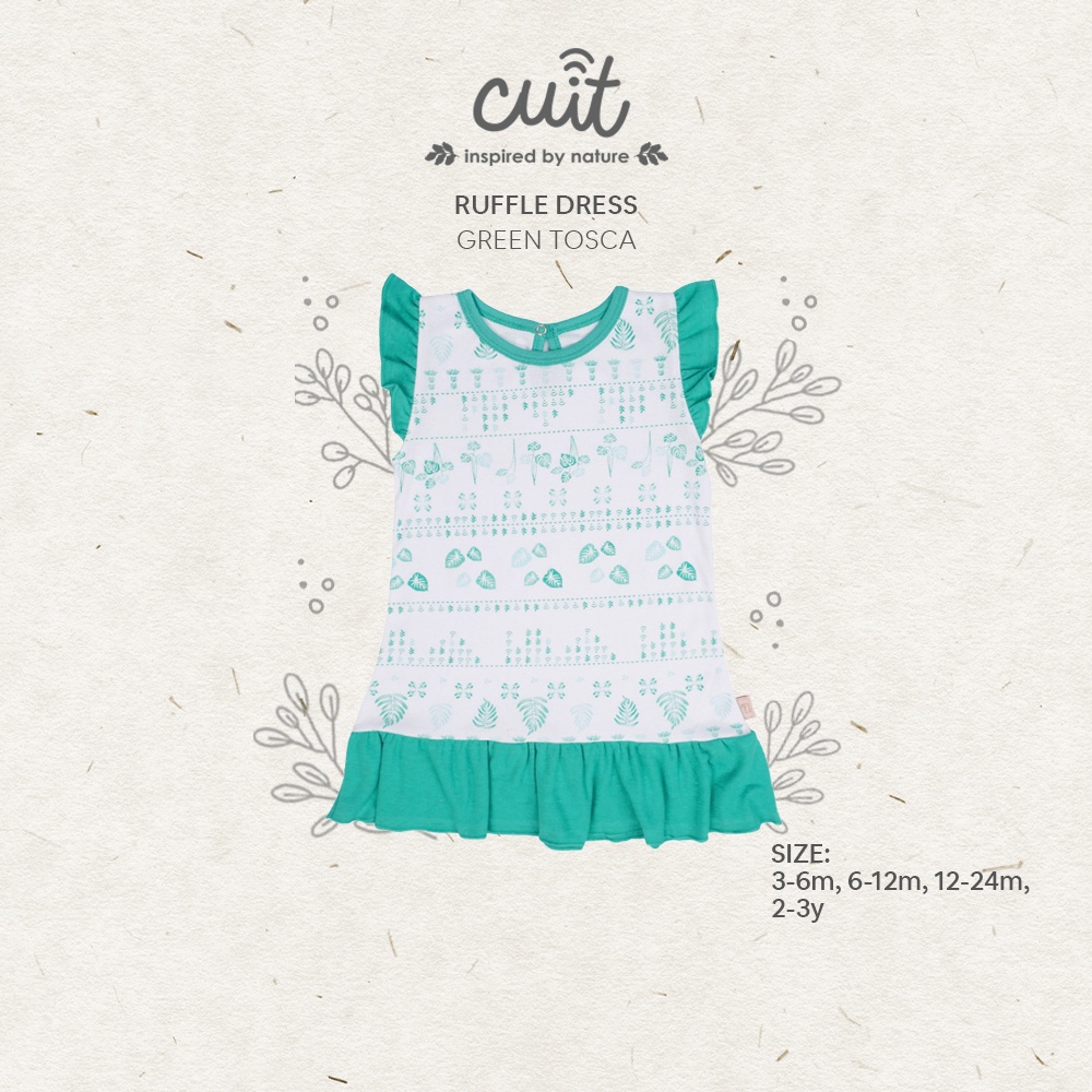 CUIT Ruffle Dress Monie Kojo Series-3