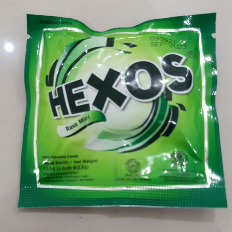 Hexos Mint (5 butir@2,5g)